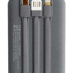 پاوربانک 10000 میلی آمپر 3 در 1 گرین Green 3in1 Integrated 10000mAh Power Bank